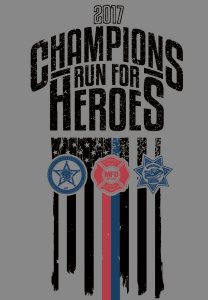 2017 Champions Run For Heroes Logo