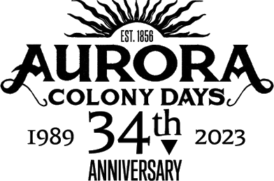 2023 Aurora Colony Days Logo