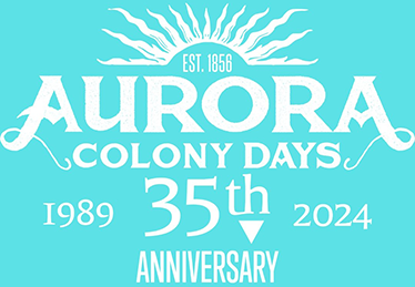 2024 Aurora Colony Days Logo