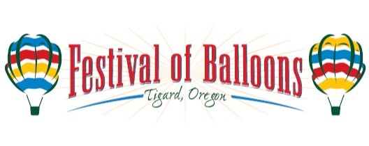 2024 Tigard Balloon Festival 5K Logo