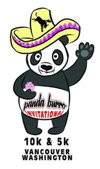 2016 Panda Burro Invitational 5K and 10K Logo